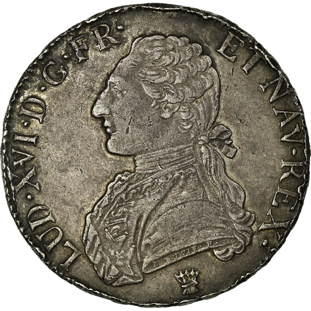Coin, France, Louis XVI, Écu aux branches d'olivier, Ecu, 1788, Limoges