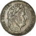 Munten, Frankrijk, Louis-Philippe, 5 Francs, 1838, Marseille, ZF+, Zilver