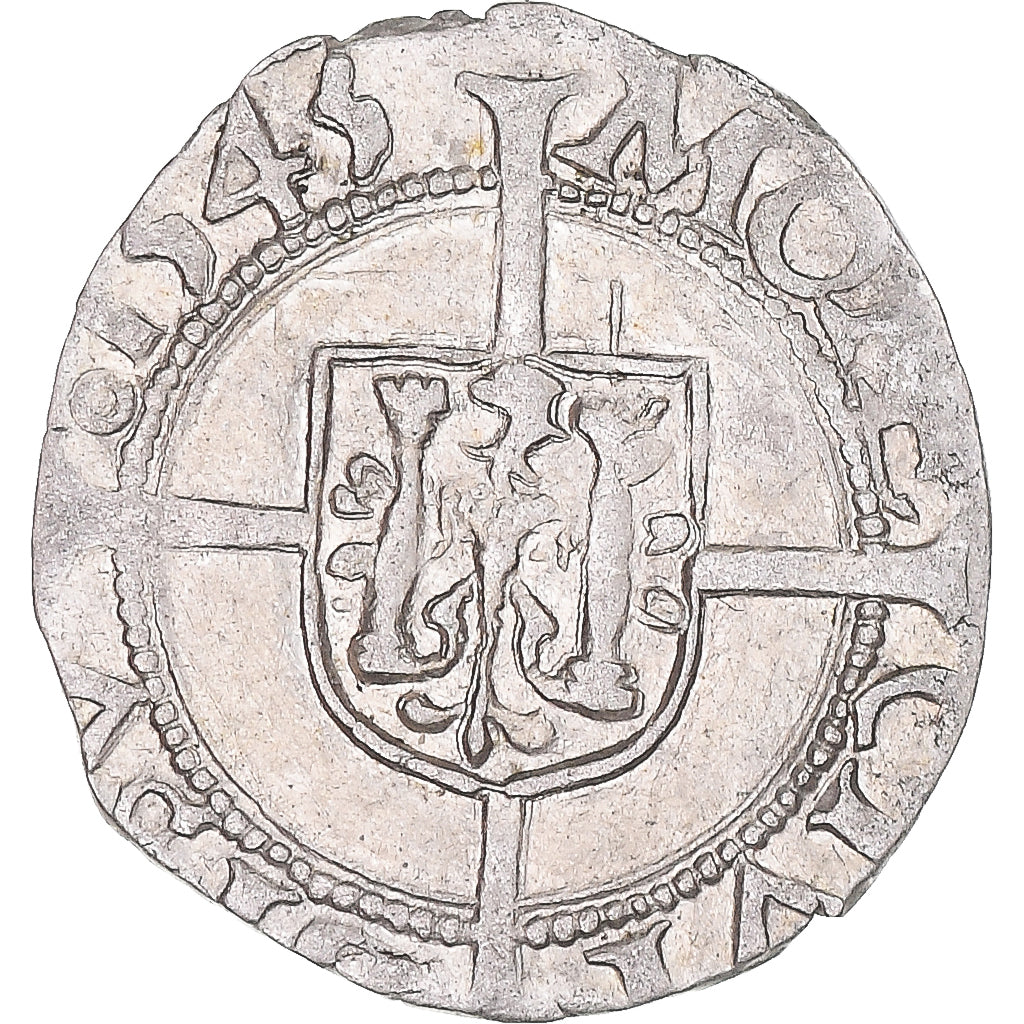 Coin, FRENCH STATES, Franche-Comté, 1/2 Carolus, 1545, Besançon, VF(30-35)