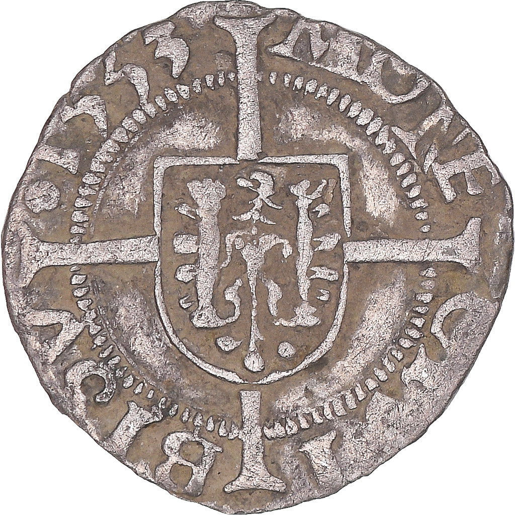 Monnaie, Régions françaises, Franche-Comté, 1/2 Carolus, 1553, Besançon