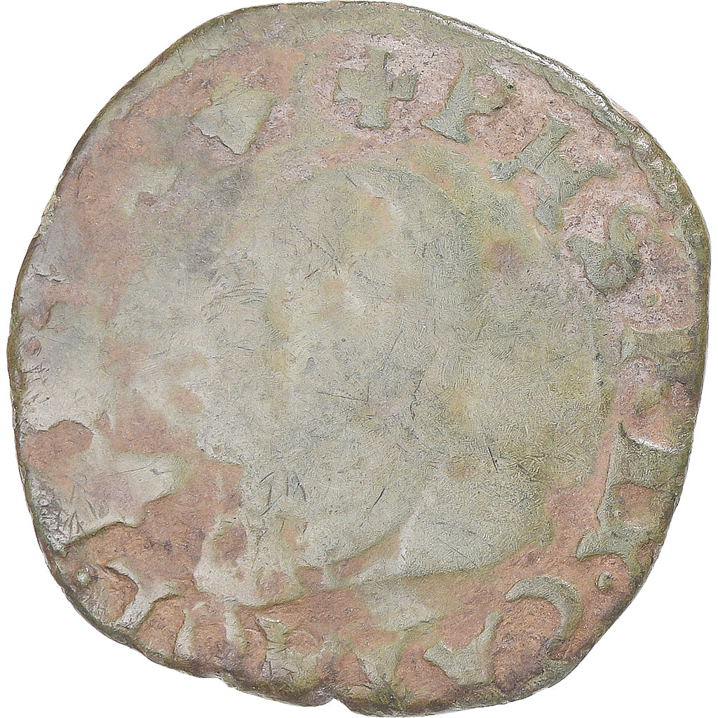 Coin, FRENCH STATES, Franche-Comté, Philip II, 2 Deniers, 1600, Dole, F(12-15)