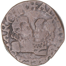 Coin, FRENCH STATES, Franche-Comté, Albert & Isabella, 2 Deniers, 1617, Dole
