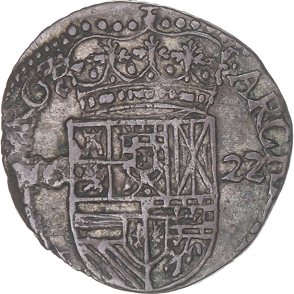 Coin, FRENCH STATES, Franche-Comté, Philip IV, carolus au lion, 1622, Dole