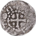 Monnaie, France, Robert II, Denier, ca. 987-990, Soissons, légende rétrograde