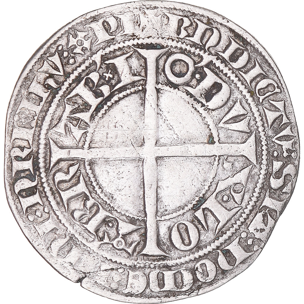 Coin, Belgium, duché de Brabant, Jean III, Gros compagnon au lion, 1312-1355