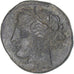 Moeda, Sicília, Æ, ca. 275-215 BC, Syracuse, EF(40-45), Bronze, HGC:2-1469