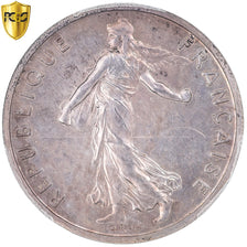 Monnaie, France, Semeuse, 1/2 Franc, 1978, Monnaie de Paris, Piéfort, PCGS