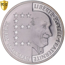 Münze, Frankreich, Schuman, 10 Francs, 1986, Monnaie de Paris, PCGS, PR69DCAM