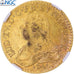 Coin, France, Louis XV, Louis d'or aux lunettes, 1738, Bayonne, TOP POP, NGC