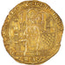 Moneda, Francia, Philippe VI, Ecu d'or à la chaise, 1349-1350, 6th emission