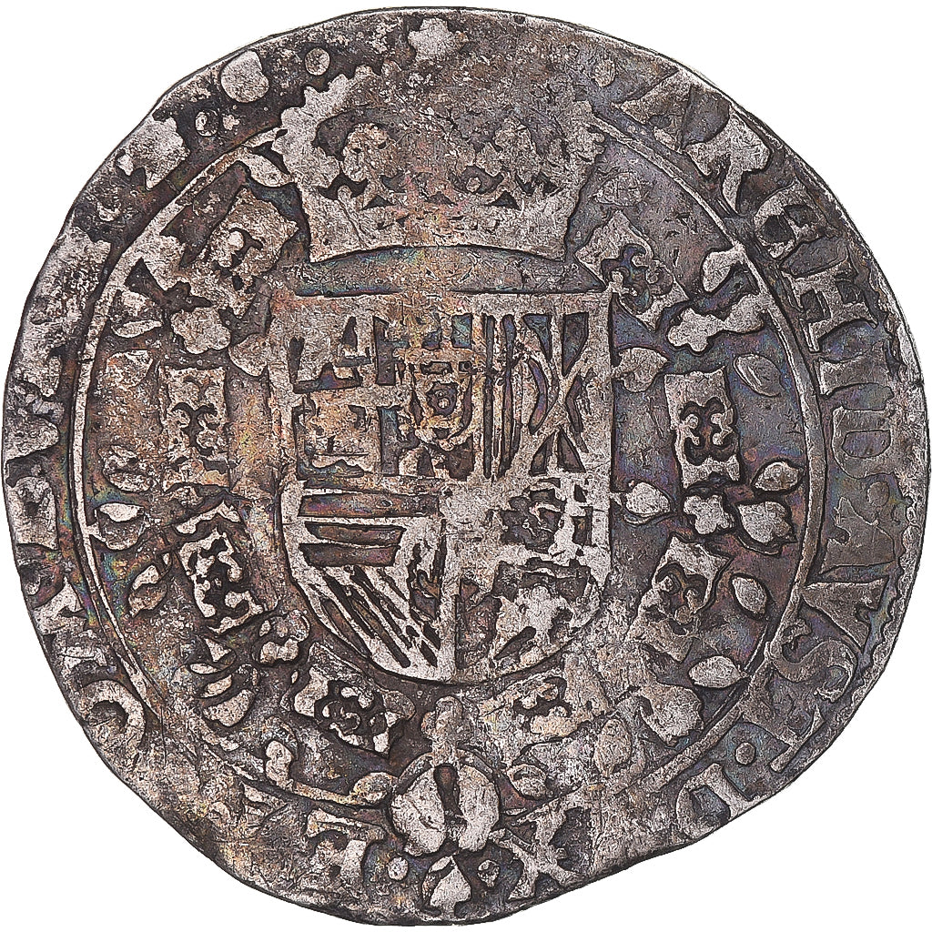Coin, FRENCH STATES, Philippe IV, 1/2 Patagon, 1626, Dole, VF(30-35), Silver