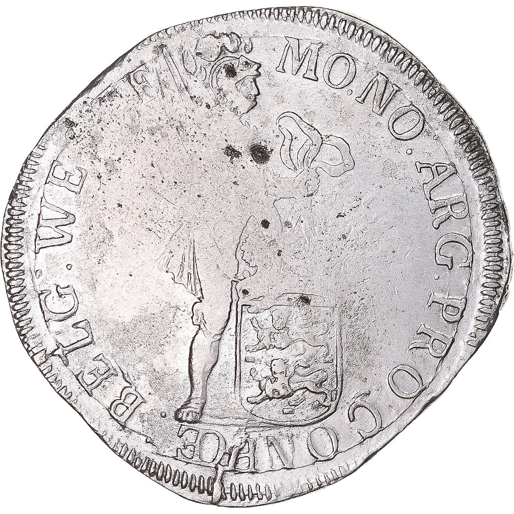 Coin, Netherlands, WEST FRIESLAND, Silver Ducat, 1694, Enkhuizen, VF(30-35)