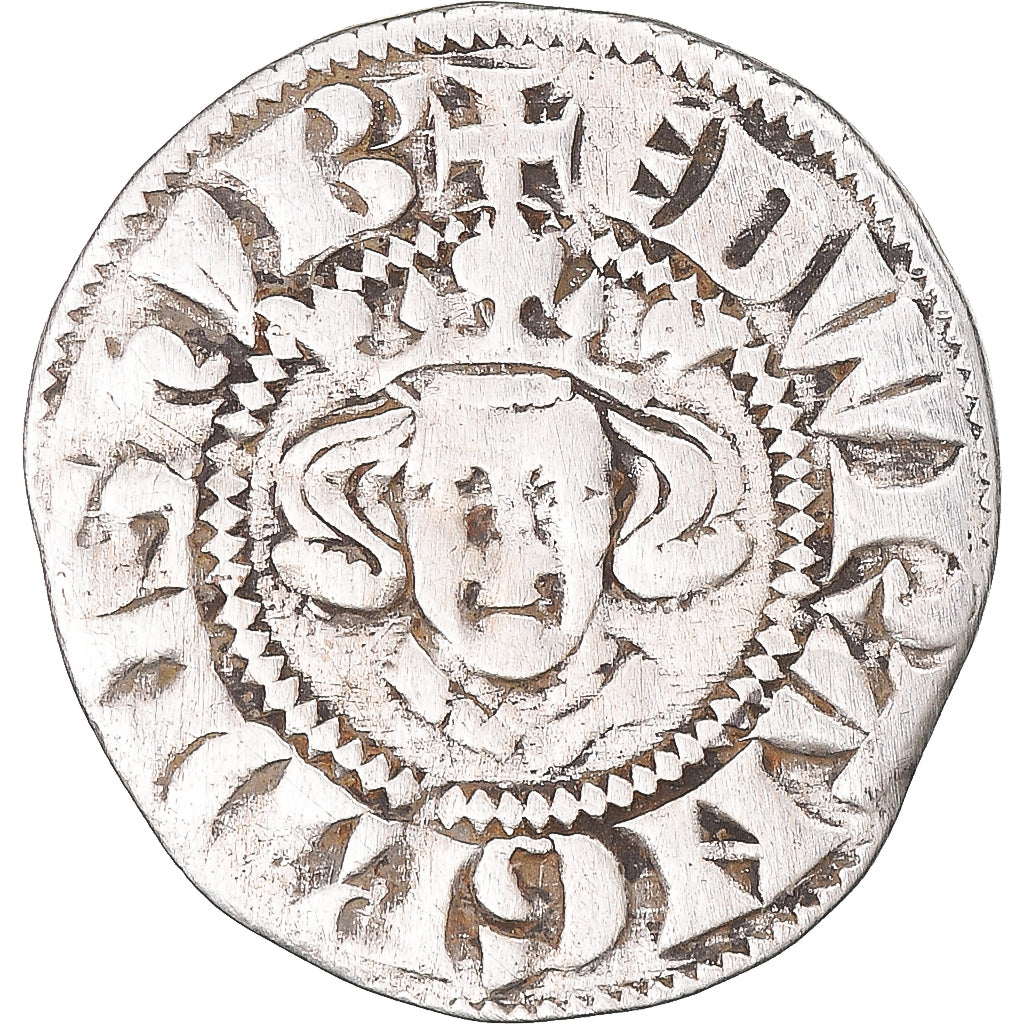 Coin, Great Britain, Edward I, II, III, Penny, London, EF(40-45), Silver