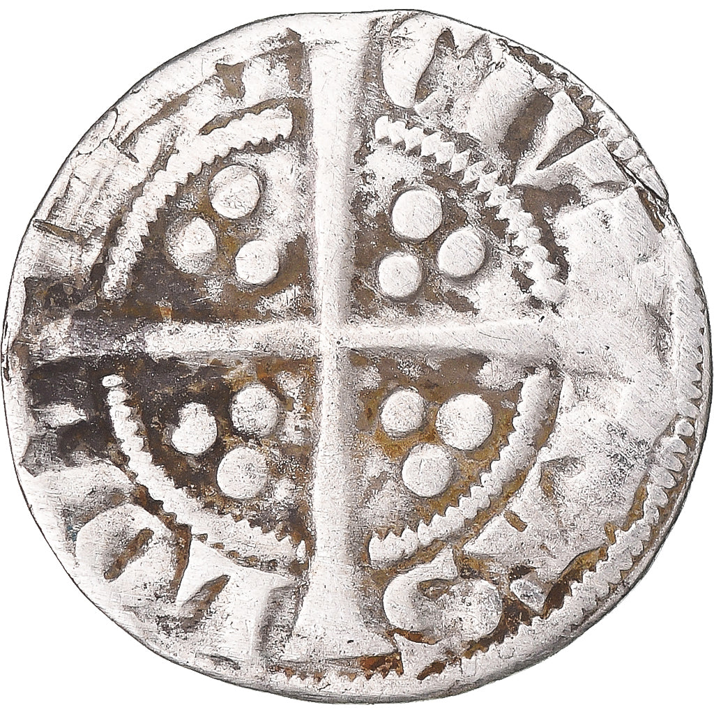 Monnaie, Grande-Bretagne, Edward I, II, III, Penny, Londres, TTB, Argent
