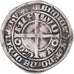 Coin, France, Flanders, Louis II de Mâle, Gros, 1346-1384, VF(30-35), Silver