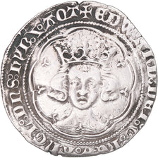 Münze, Großbritannien, Edward III, Gros, 1361-1369, London, treaty period