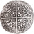 Münze, Großbritannien, Edward III, Gros, 1361-1369, London, treaty period, VZ