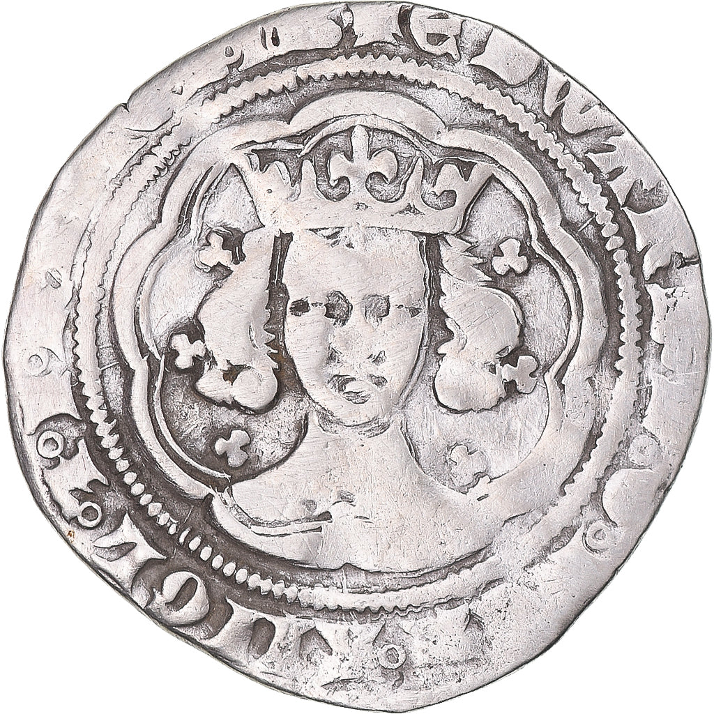 Coin, Great Britain, Edward III, Gros, 1327-1377, London, VF(30-35), Silver