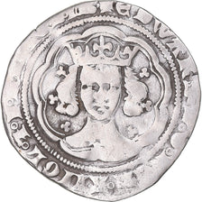 Coin, Great Britain, Edward III, Gros, 1327-1377, London, VF(30-35), Silver