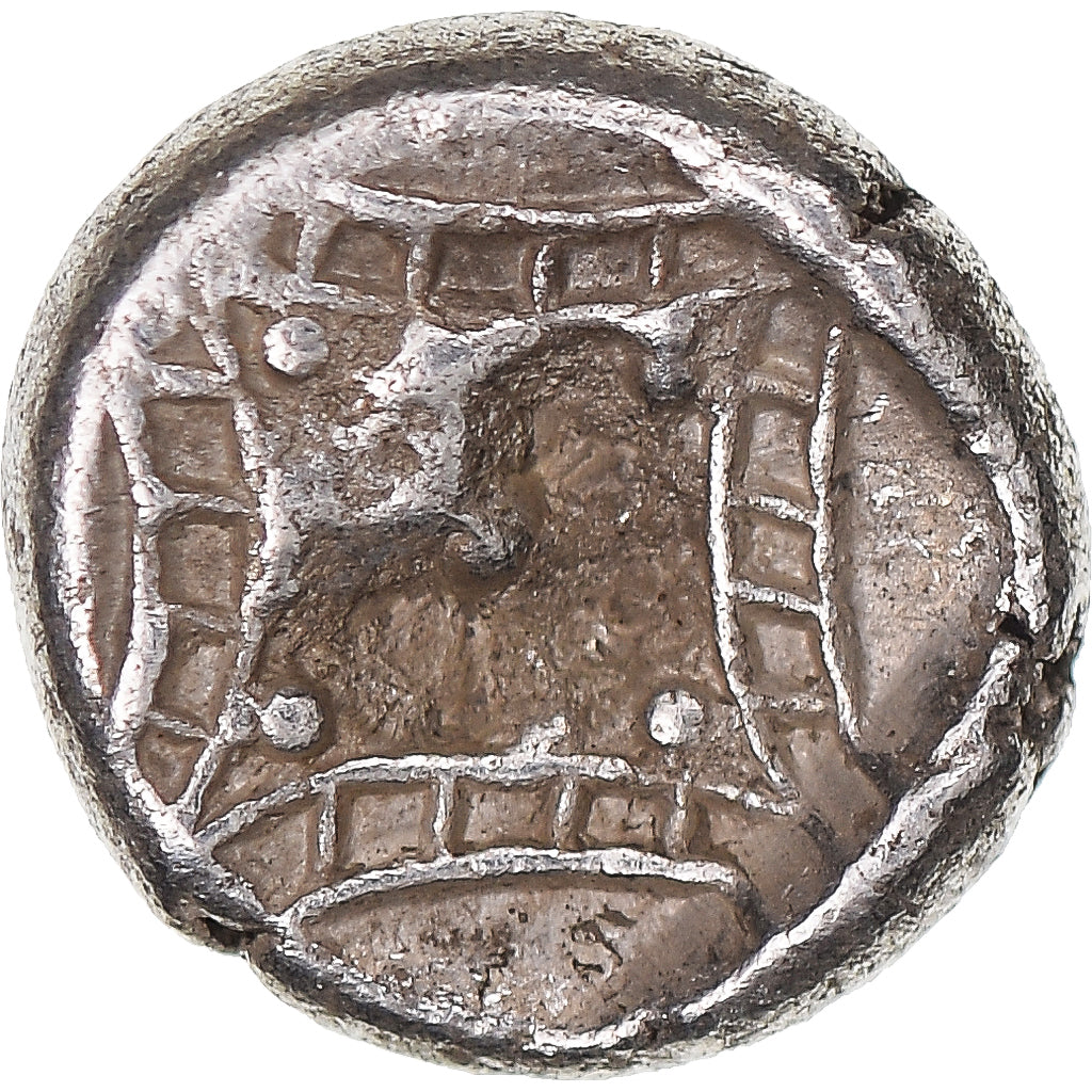 Coin, Caria, Hekte, 500-495 BC, Halikarnassos, AU(55-58), Silver