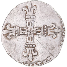 Moneta, Francja, Henri IV - Louis XIII, 1/4 Ecu de Béarn, rogné, VF(30-35)
