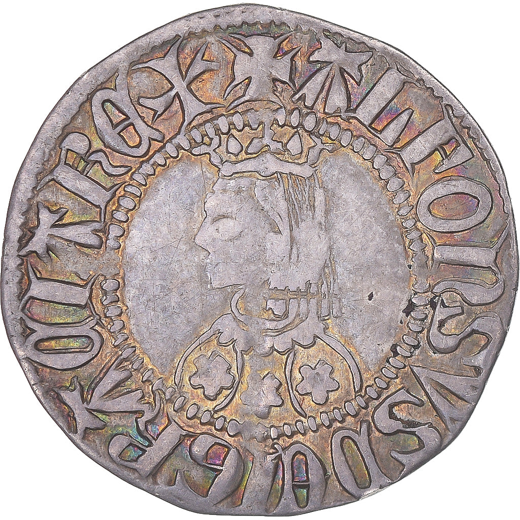 Moneda, España, Comté de Barcelone, Alphonse III, Gros, 1327-1335, Barcelona