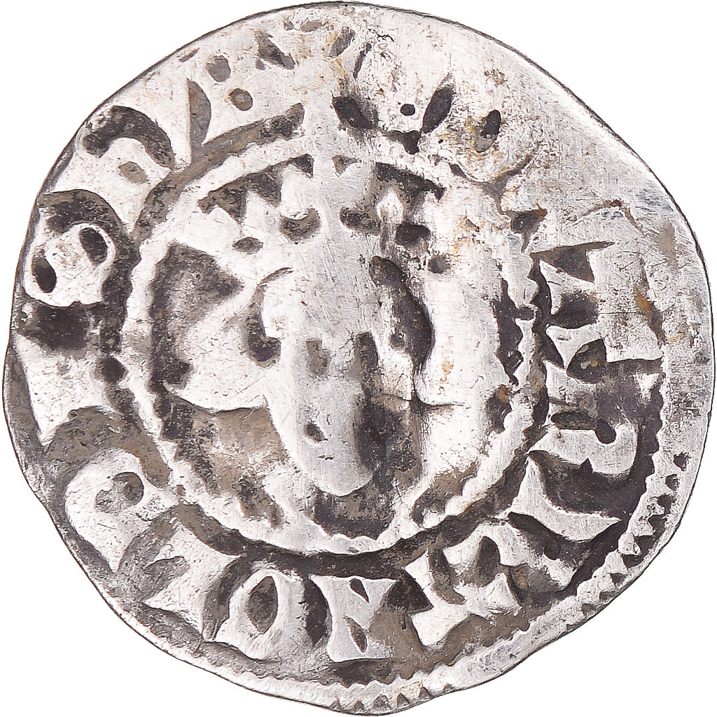 Coin, Great Britain, Edward I, II, III, Penny, Canterbury, VF(30-35), Silver