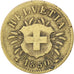 Coin, Switzerland, 5 Rappen, 1850, Strasbourg, VF(20-25), Billon, KM:5
