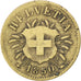 Monnaie, Suisse, 5 Rappen, 1850, Strasbourg, TB, Billon, KM:5