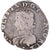 Moneda, Francia, Charles IX, 1/2 Teston, 1565, Limoges, 3rd type, BC+, Plata