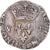 Moneta, Francja, Henri III, 1/8 Ecu, 1583, Rennes, VF(30-35), Srebro