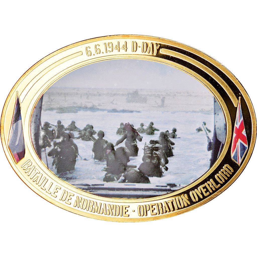 Frankrijk, Medaille, 70ème Anniversaire du Débarquement de Normandie, D-DAY