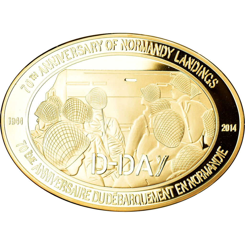 Frankrijk, Medaille, 70ème Anniversaire du Débarquement de Normandie, D-DAY