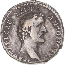 Coin, Antoninus Pius, Denarius, 138, Rome, VF(30-35), Silver, RIC:7 var.