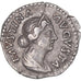 Coin, Faustina II, Denarius, 175, Rome, AU(50-53), Silver, RIC:195