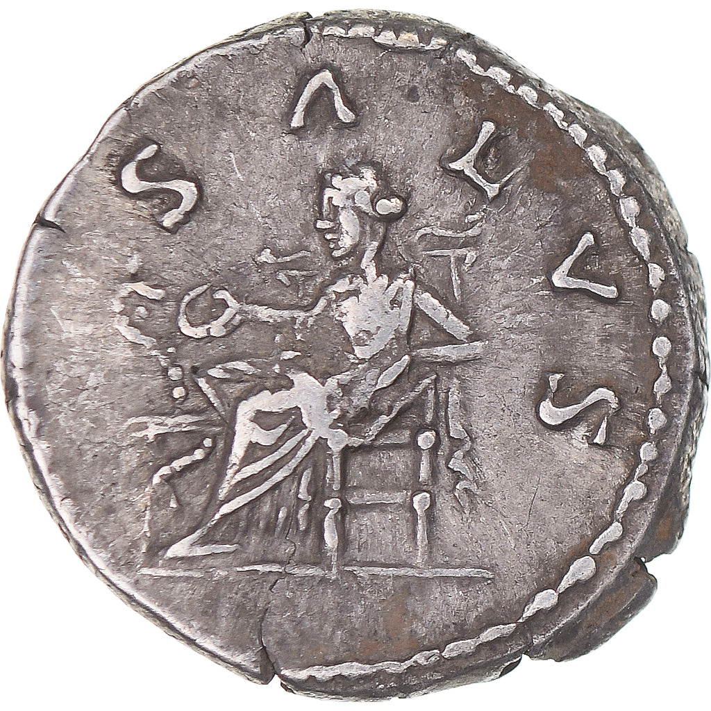 Coin, Faustina II, Denarius, 175, Rome, AU(50-53), Silver, RIC:195