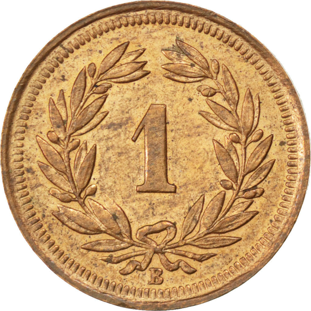Moneta, Svizzera, Rappen, 1929, Bern, SPL, Bronzo, KM:3.2
