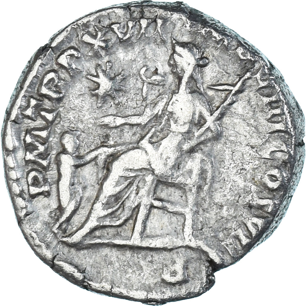 Coin, Commodus, Denarius, 192, Rome, VF(30-35), Silver, RIC:236