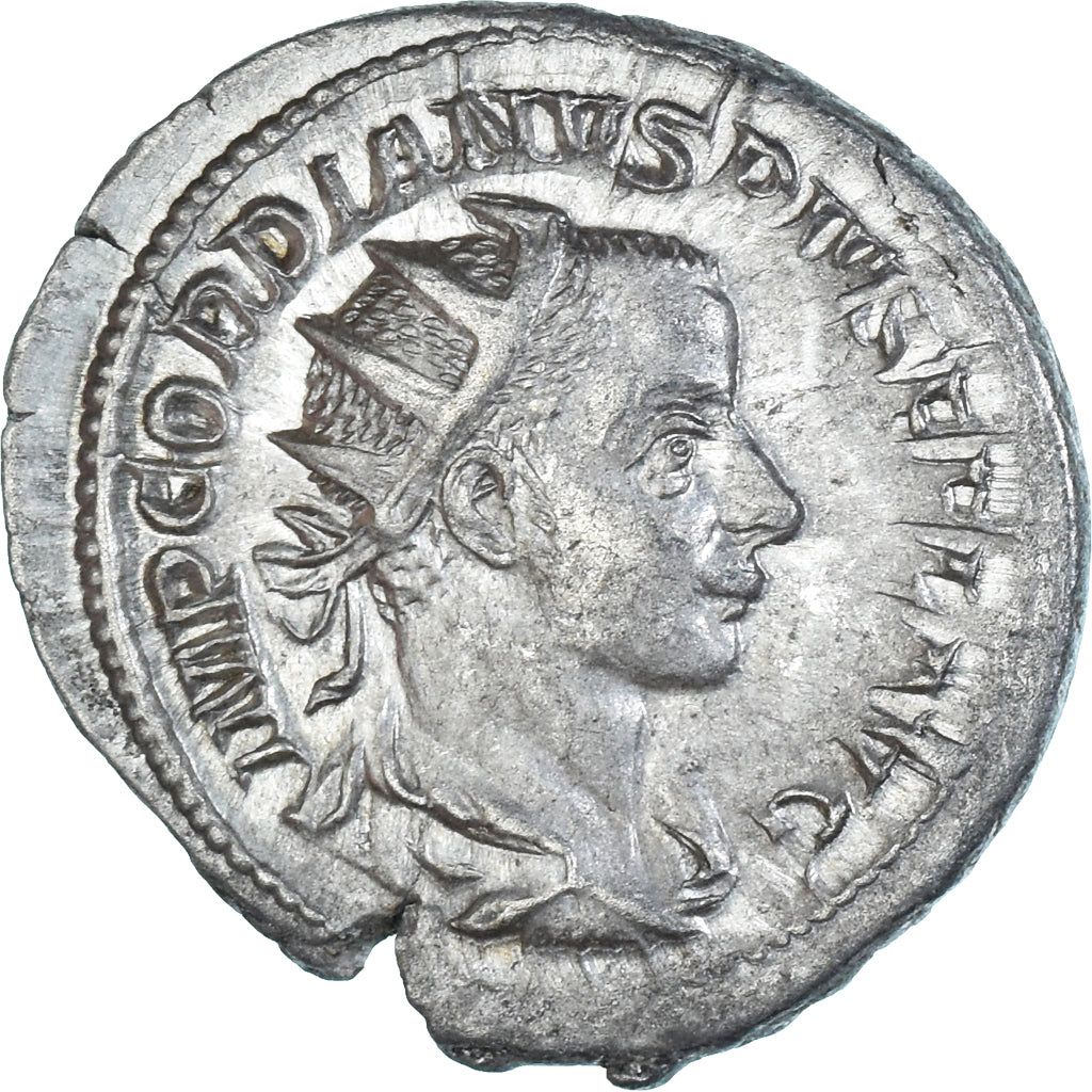 Gordian III, Antoninianus, 241-243, Rome, Billon, AU(55-58), RIC:84