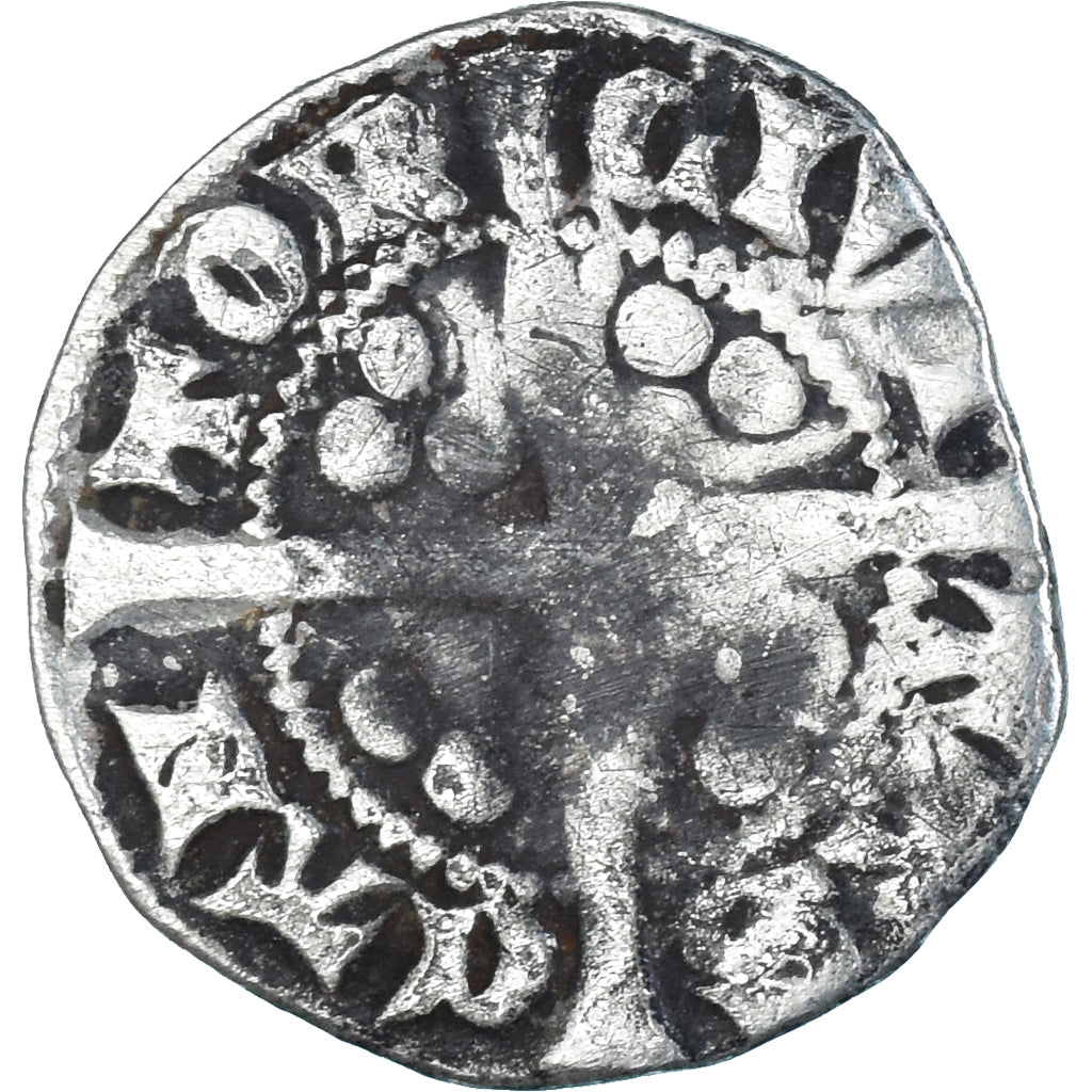 Coin, Great Britain, Edward I, II, III, Penny, Canterbury, VF(20-25), Silver
