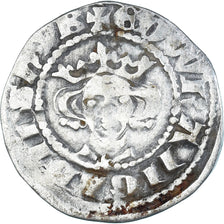 Coin, Great Britain, Edward I, II, III, Penny, Canterbury, EF(40-45), Silver