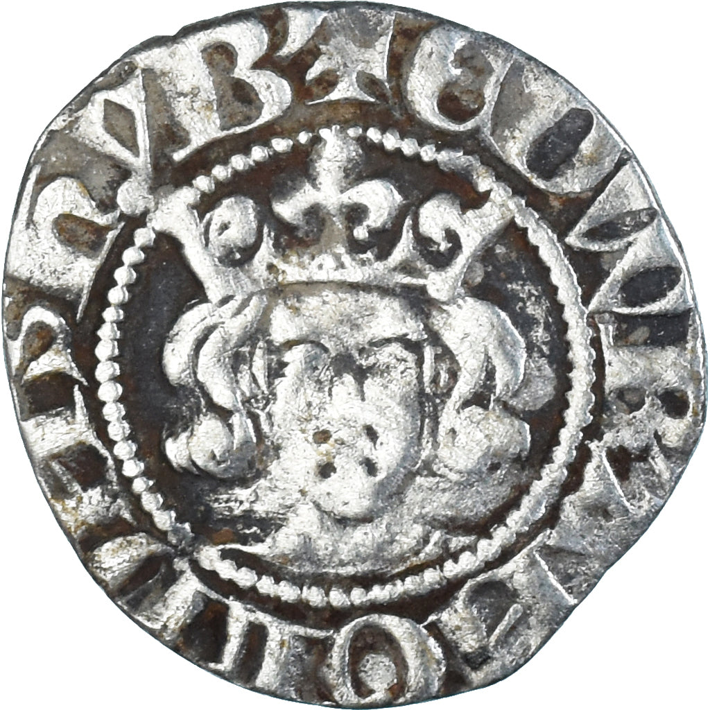 Coin, Great Britain, Edward I, II, III, Penny, Canterbury, EF(40-45), Silver