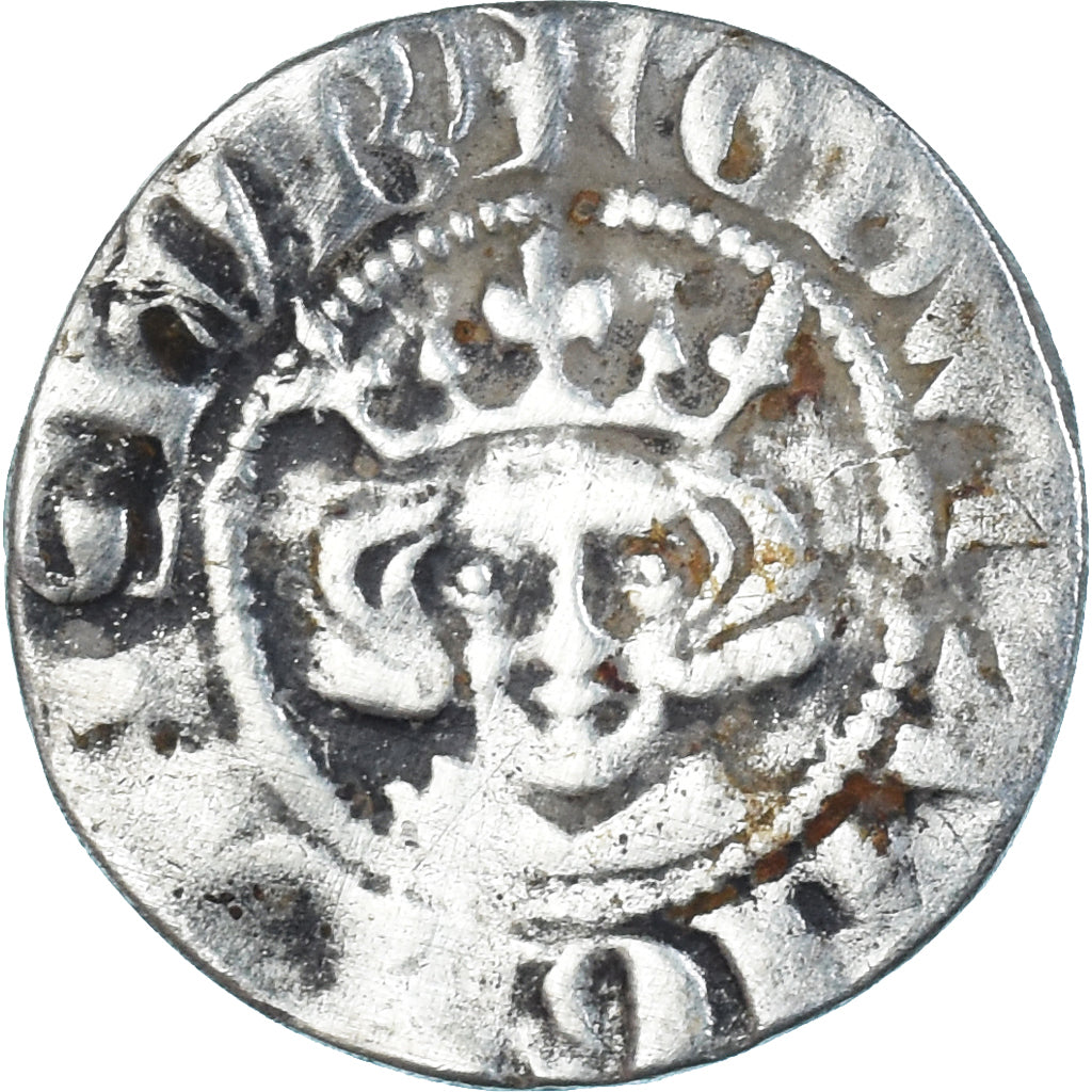 Coin, Great Britain, Edward I, II, III, Penny, Canterbury, EF(40-45), Silver