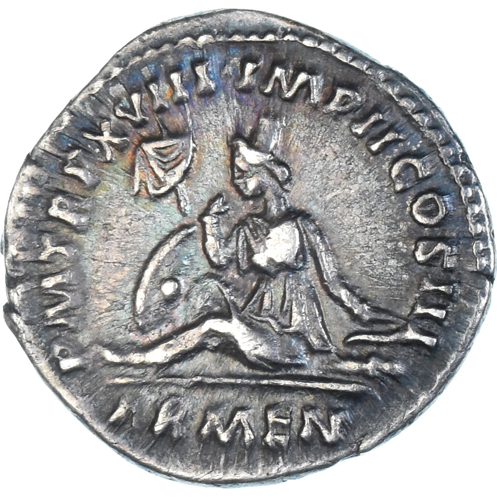 Moneta, Marcus Aurelius, Denarius, 163-164, Rome, SPL-, Argento, RIC:80