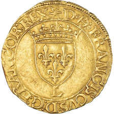 Münze, Frankreich, François Ier, Ecu d'or à la croisette, 1541-1547, Bayonne