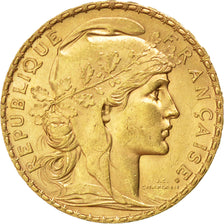 Francia, Marianne, 20 Francs, 1902, SPL-, Oro, KM:847, Gadoury:1064