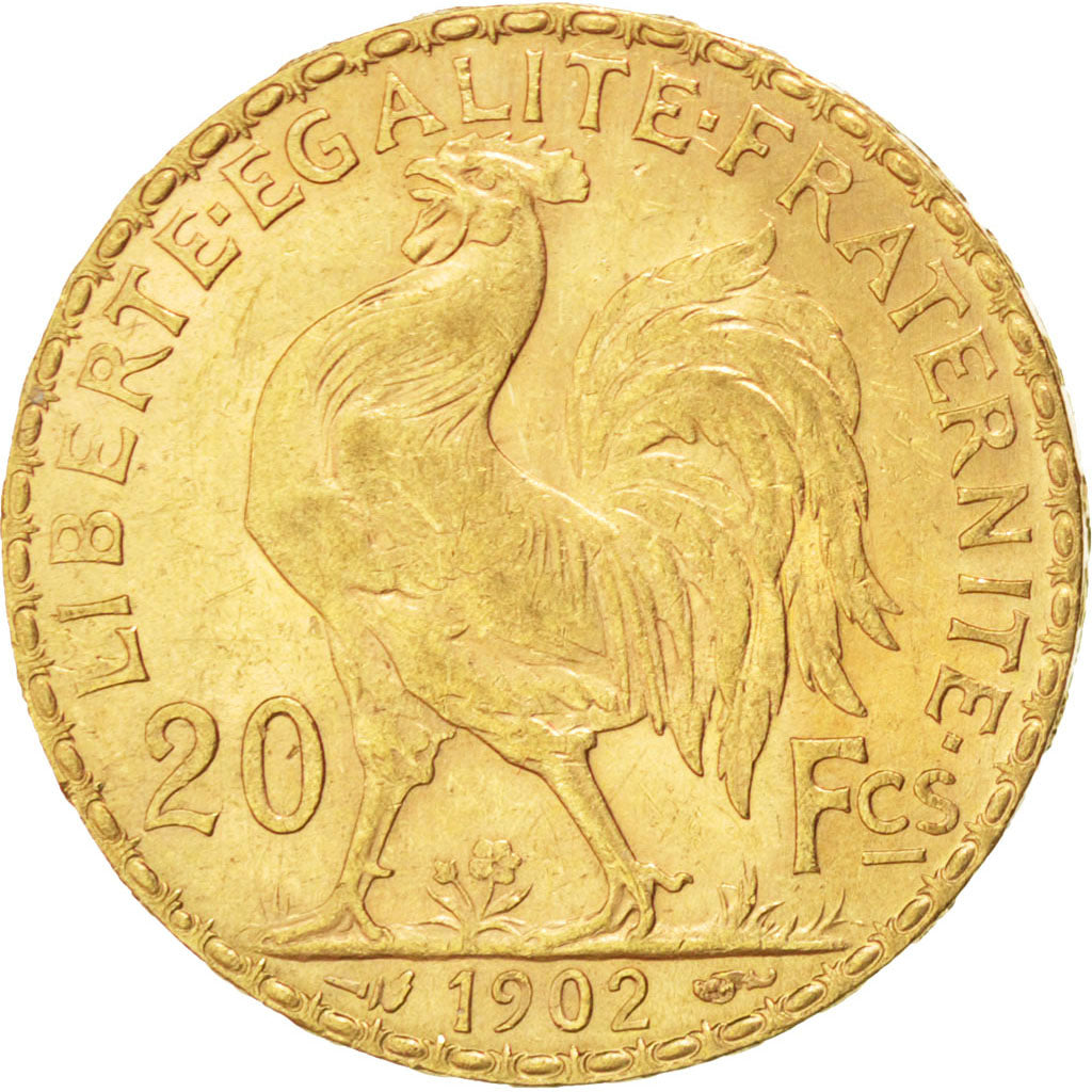 Francia, Marianne, 20 Francs, 1902, SPL-, Oro, KM:847, Gadoury:1064