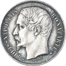 Coin, France, Napoleon III, 50 Centimes, 1852, Paris, MS(60-62), Silver