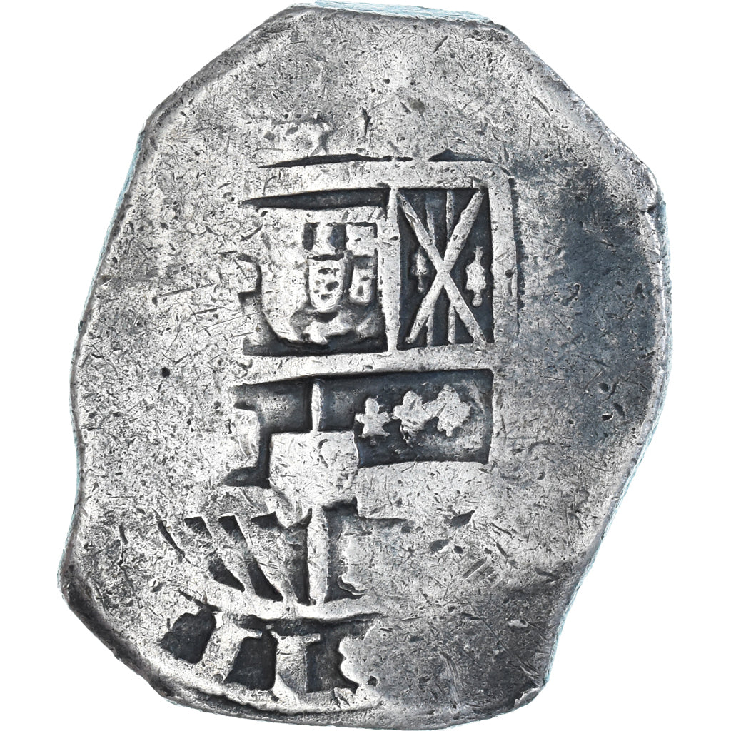 Coin, Spain, Philip III, 8 Reales, COB, EF(40-45), Silver