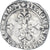 Moneda, Francia, Henri III, Franc au Col Plat, 1579, Bayonne, BC+, Plata